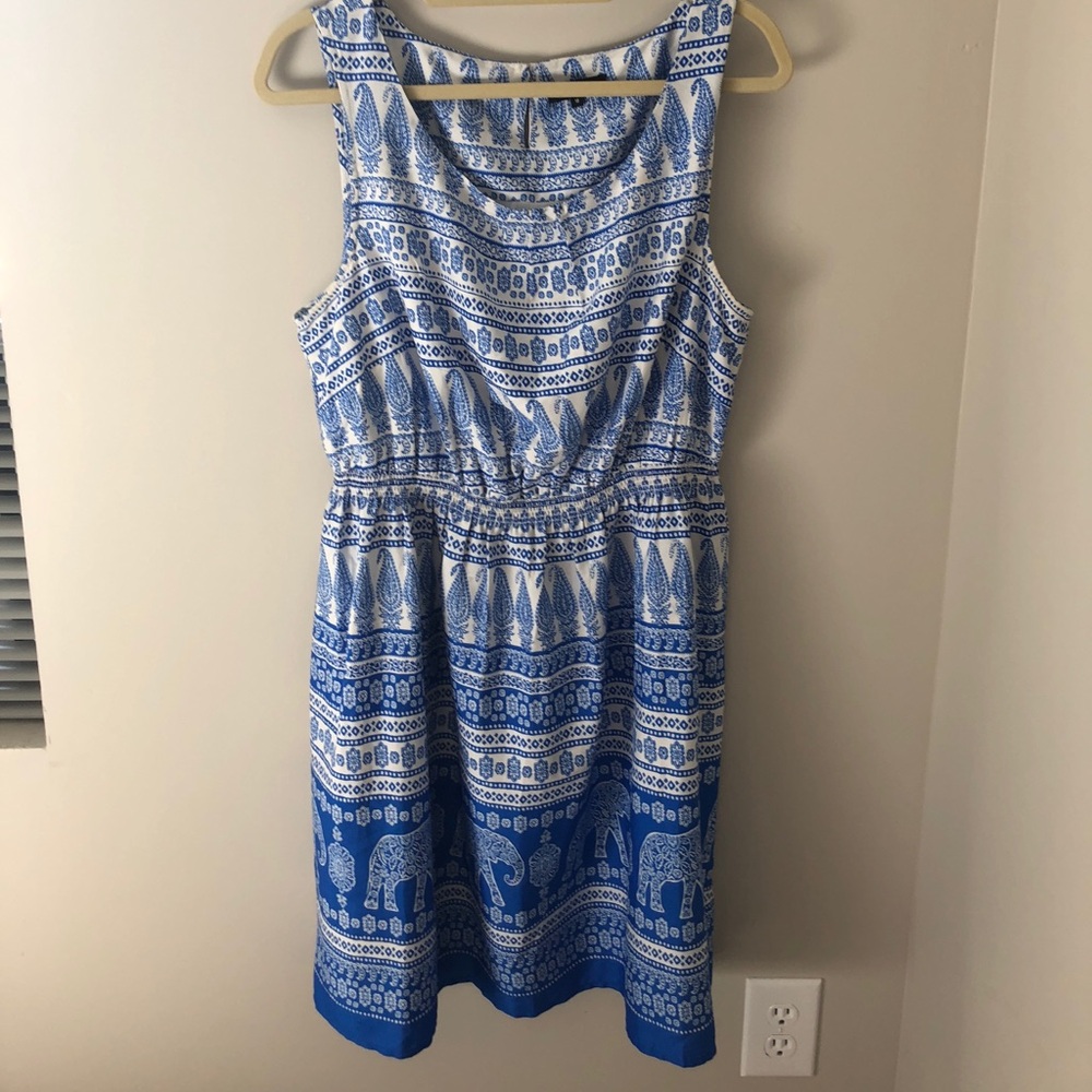 ASOS CURVE PRINTED DRESS